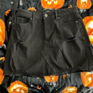 WaxJeans black jean skirt